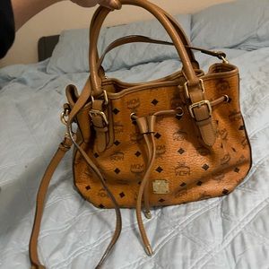 Authentic Mcm Vicetos crossbody